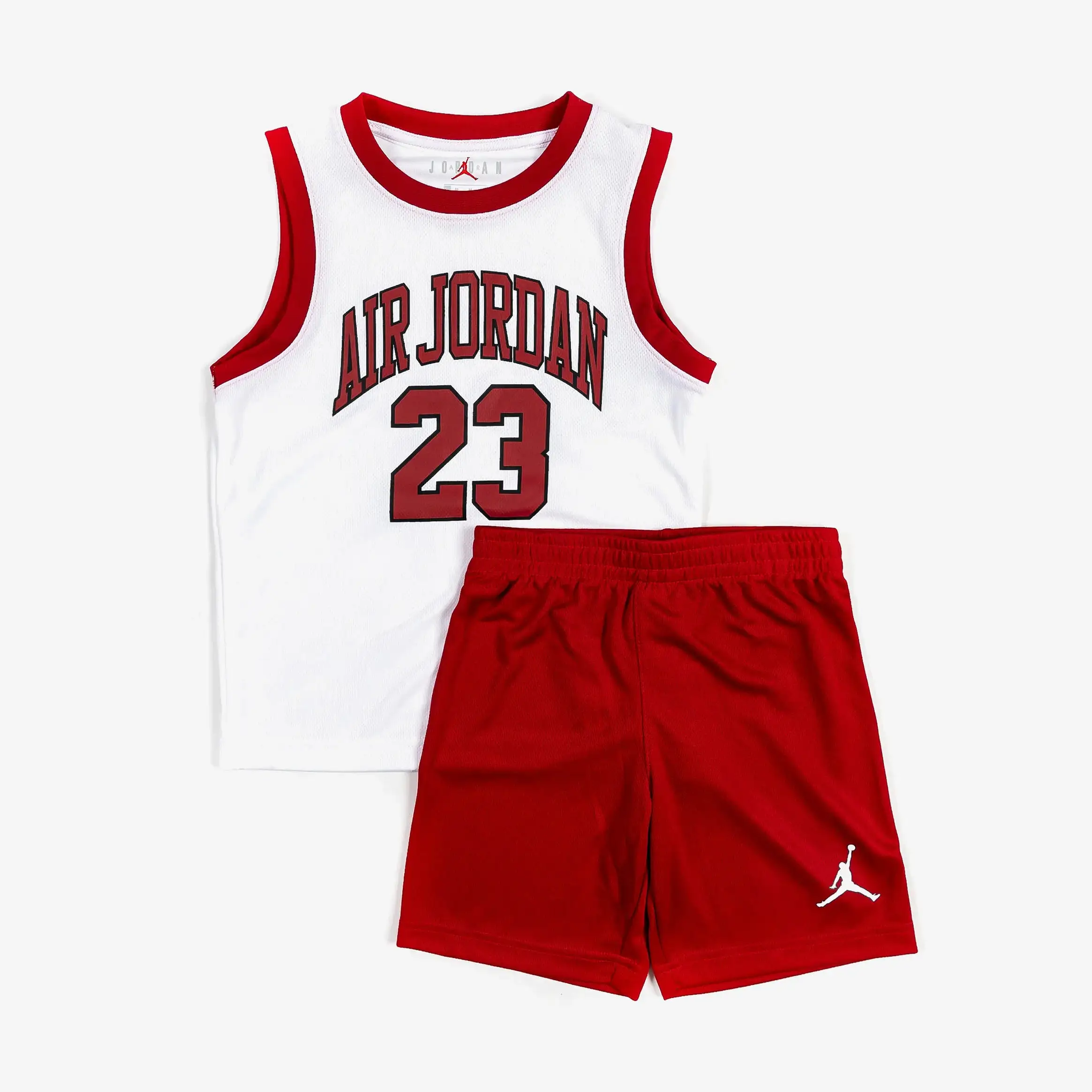 Jordan 23 Shorts Infant Toddler Set (Red/White)