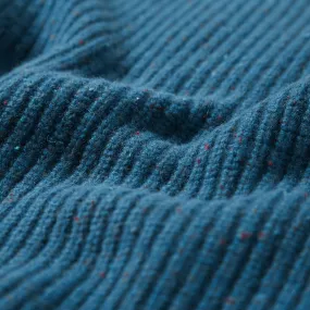 Journal Standard Ribbed Crew KnitBlue