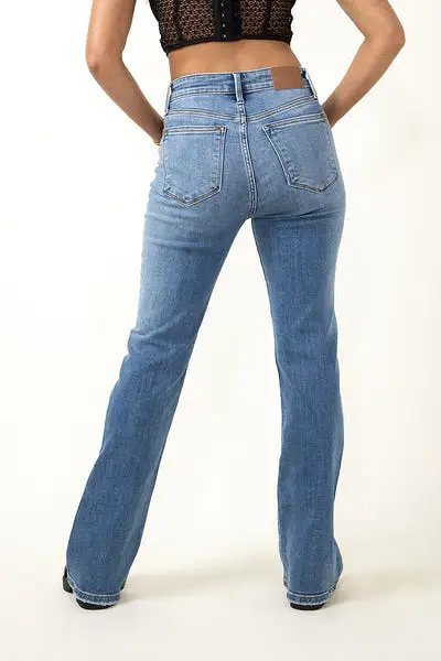 Judy Blue Mid-Rise Bootcut Denim