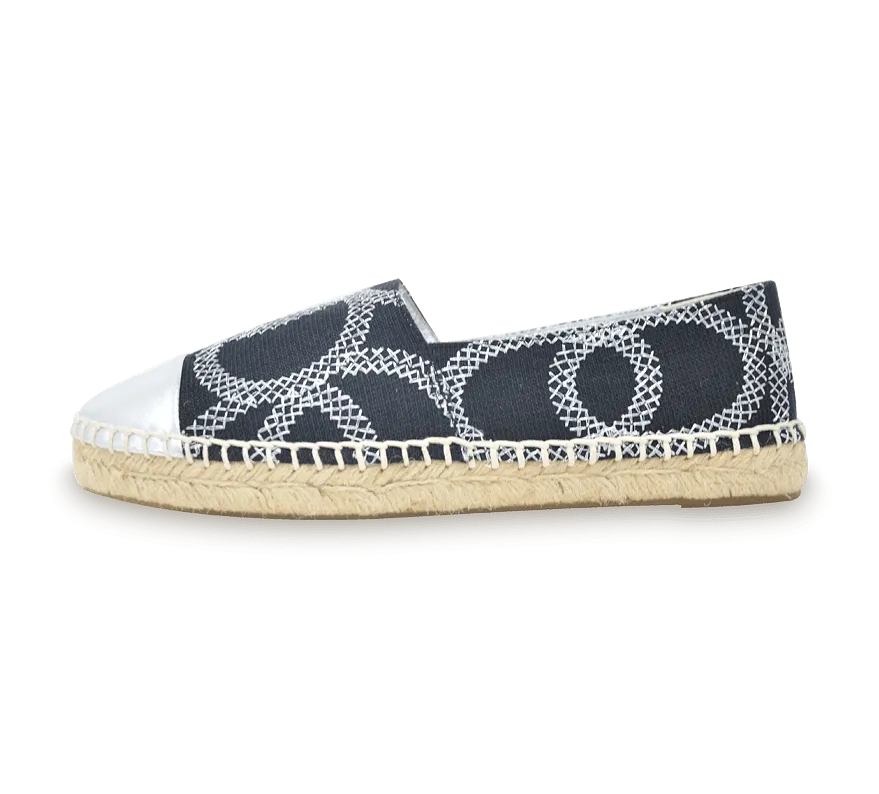 Kaisa Two Tone Slip-On Espadrille