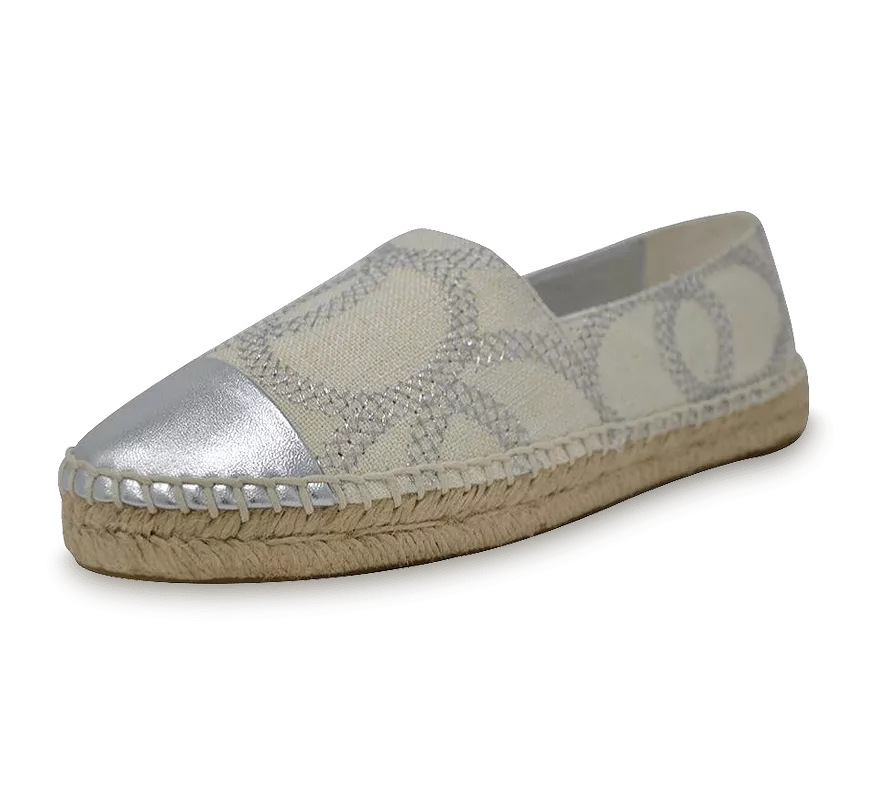 Kaisa Two Tone Slip-On Espadrille