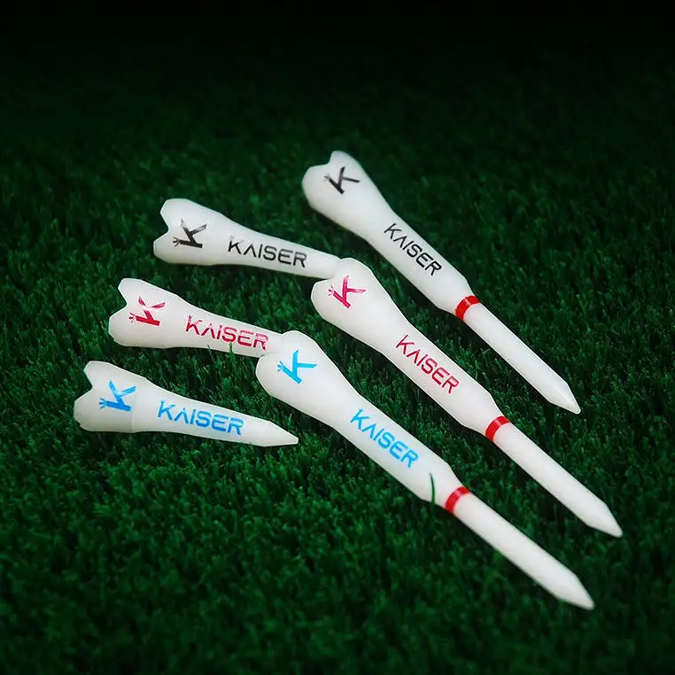 KAISER T4 Golf Tees Day Night Gifts Accessory Sets/ Long 4pcs+Short 3pcs/ distance increase luminous anti-slicing Height fix Hol