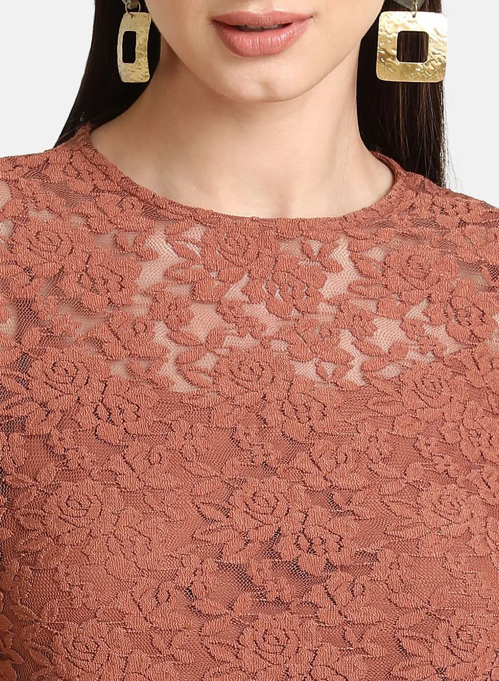 Lace Detail Top