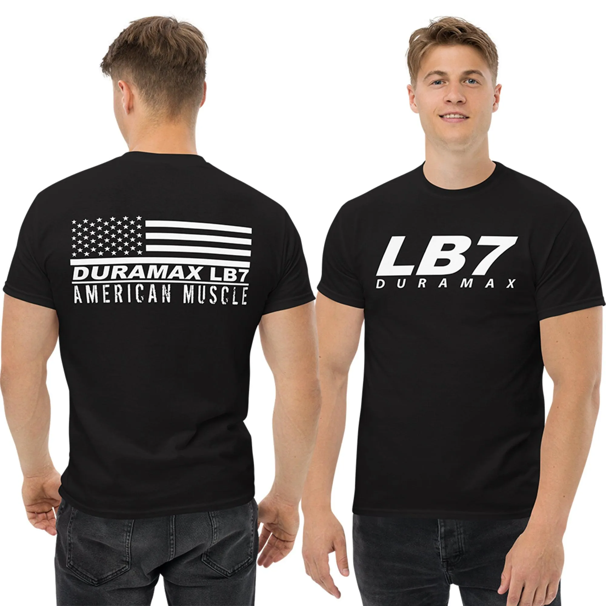 LB7 Duramax T-Shirt - American Muscle Flag