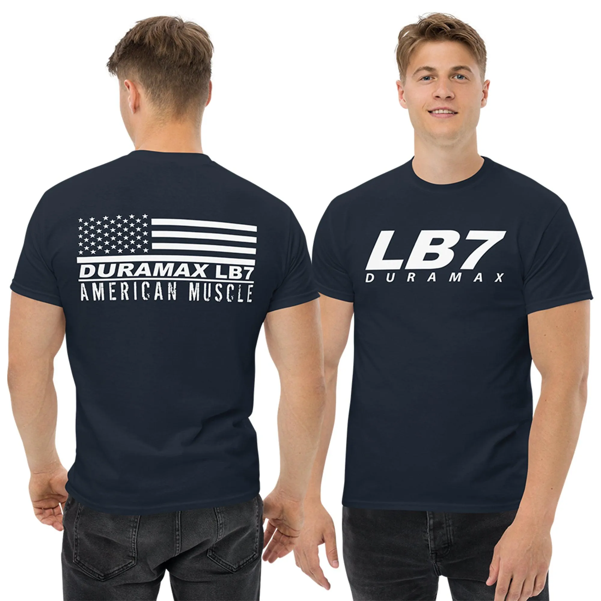 LB7 Duramax T-Shirt - American Muscle Flag