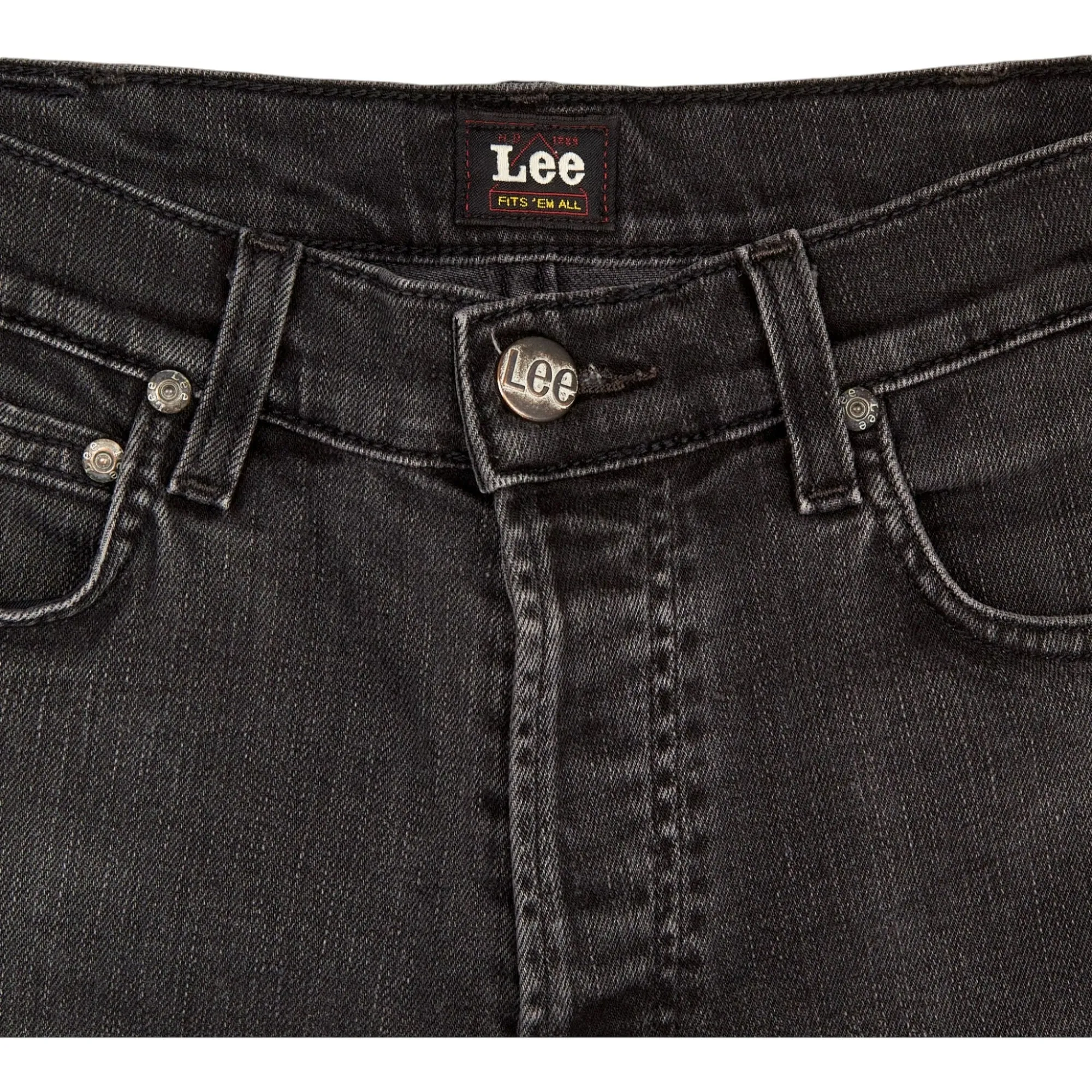 Lee Black Stretch Denim Jeans