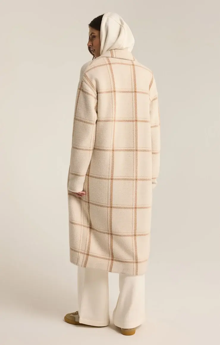 MASON WINDOWPANE COAT