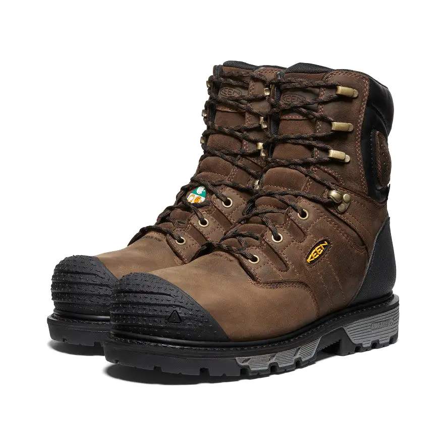 Men's CSA Camden 8 Insulated Waterproof Boot (Carbon-Fiber Toe)  |  Dark Earth/Black