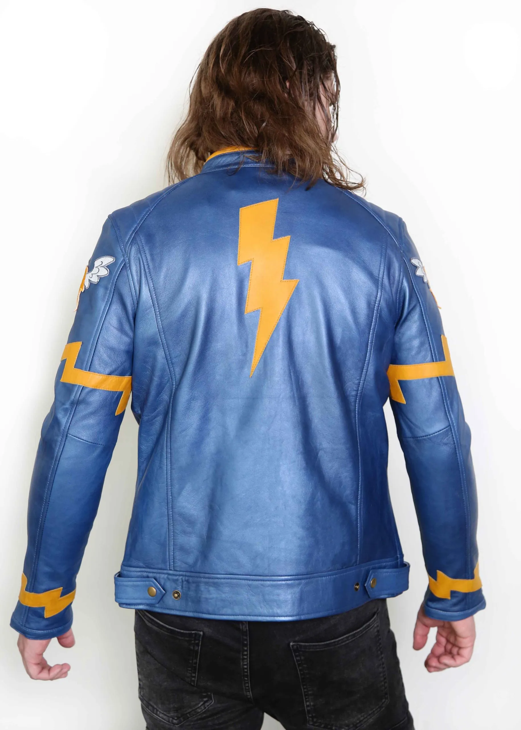 Mens Wonderbolts (Rainbow Dash) Leather Jacket MLP