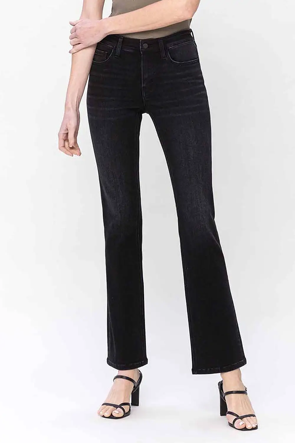 Mid Rise Bootcut Jeans - Flying Monkey