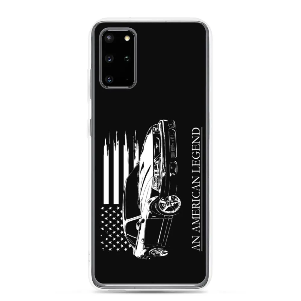 Mustang Cobra American Flag Protective Samsung Phone Case