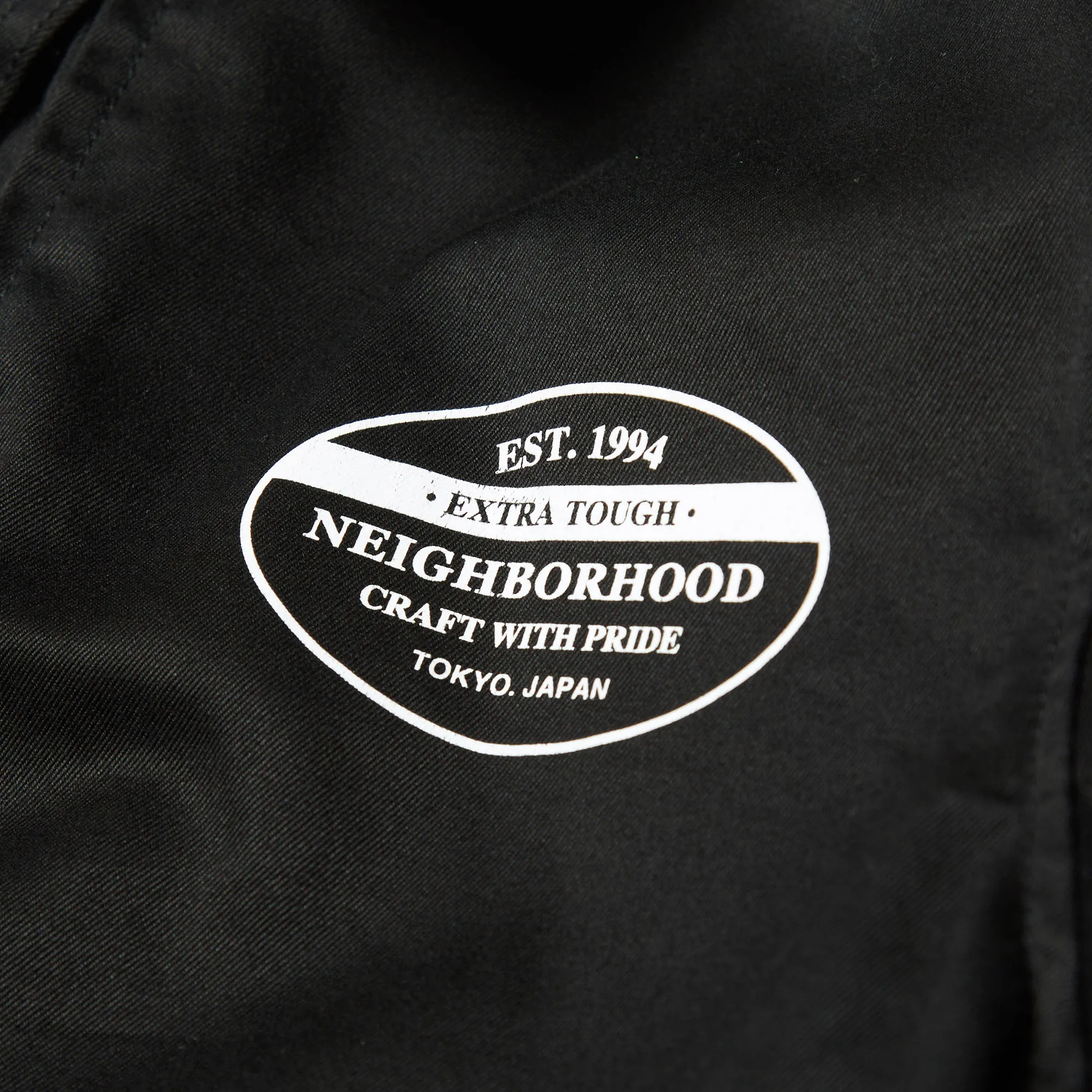 Neighborhood Kendall Work JacketBlack & White