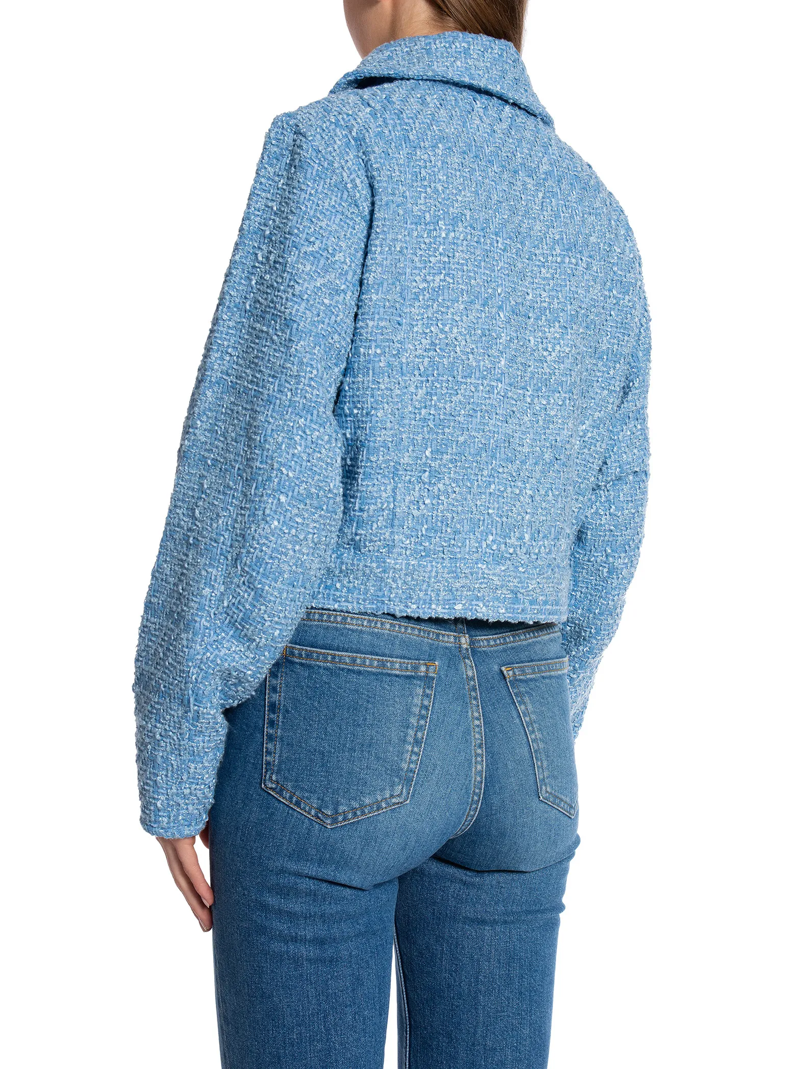 NEO NOIR JACKET SHERRY BOUCLE LIGHT BLUE