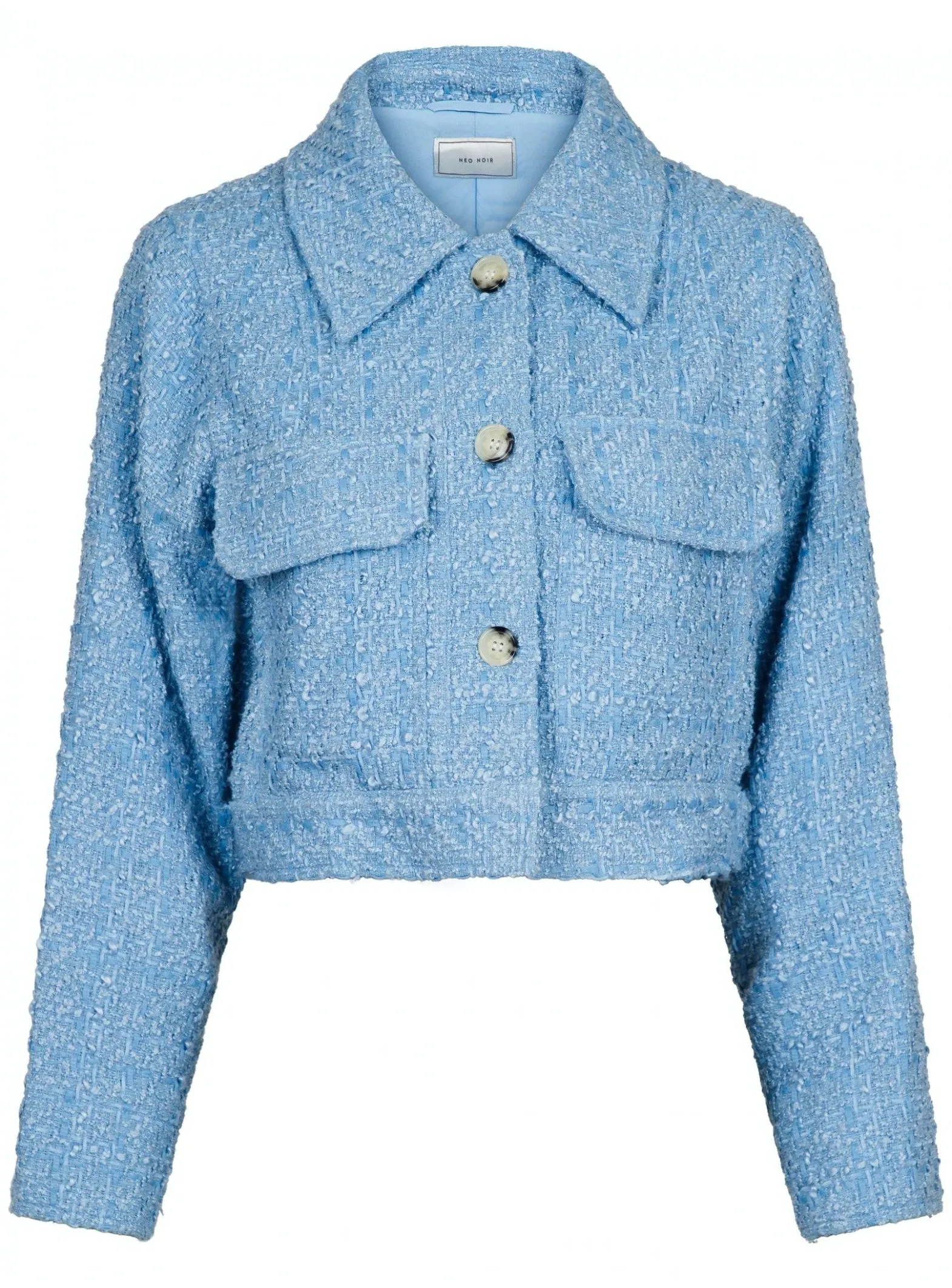 NEO NOIR JACKET SHERRY BOUCLE LIGHT BLUE