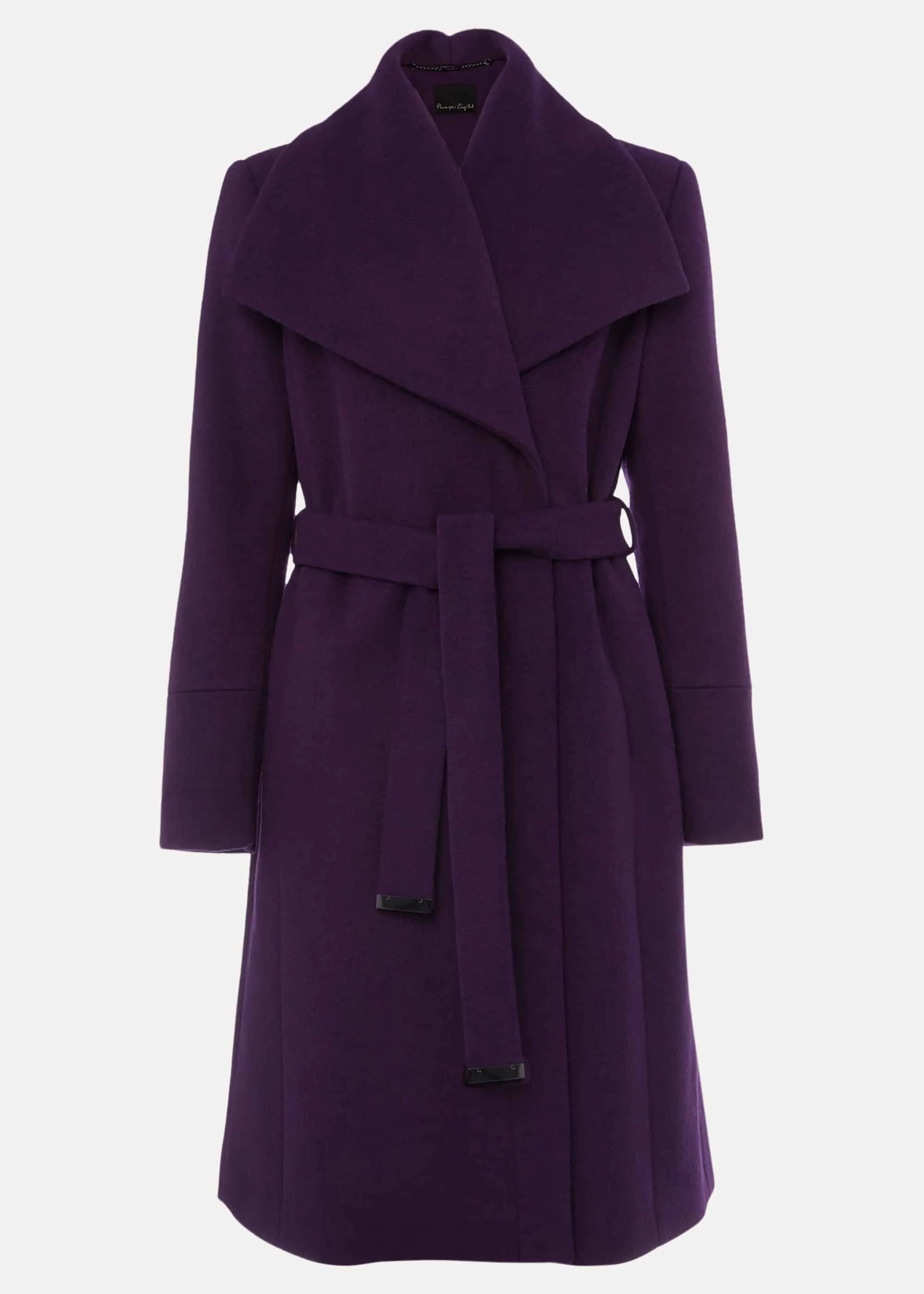 Nicci Belted Wool Coat