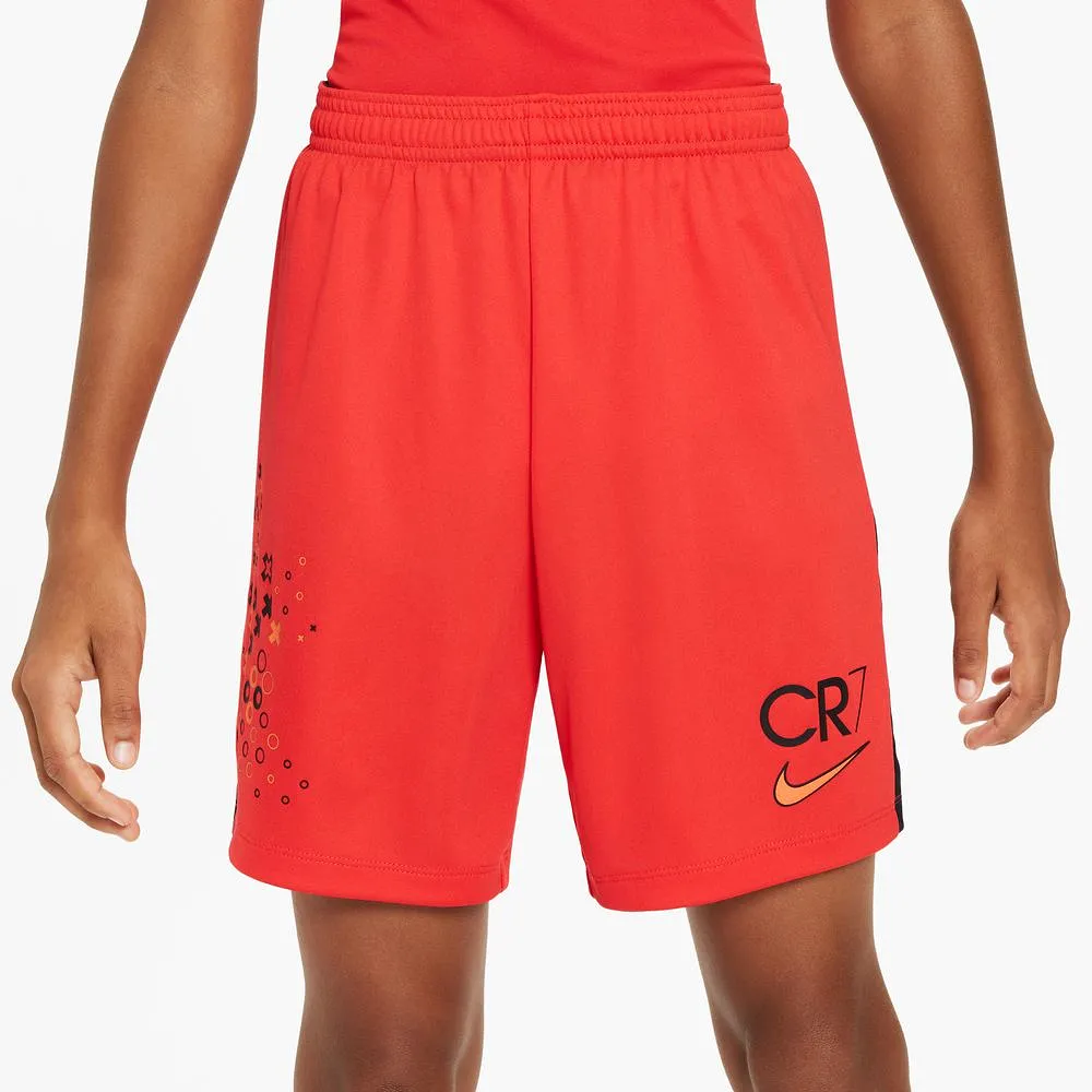 Nike CR7 Youth Dri-FIT Academy23 Football Shorts (Light Crimson/Black)