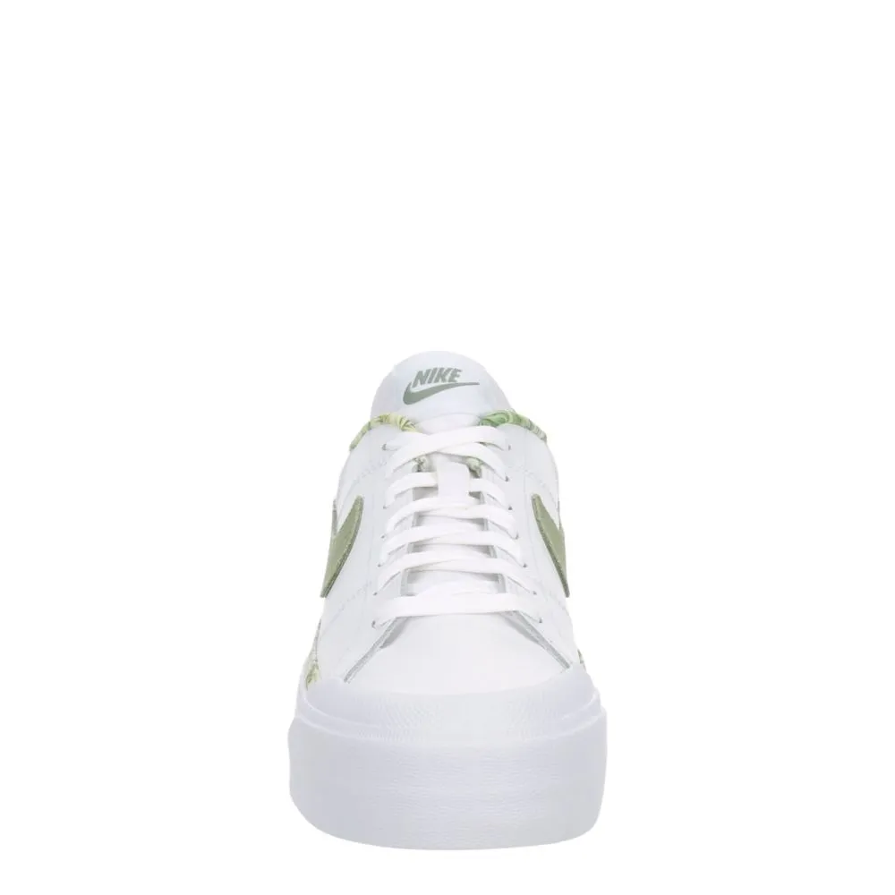 NIKE  WOMENS COURT LEGACY LIFT SNEAKER