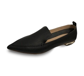 Octavia Beveled Heel Loafer