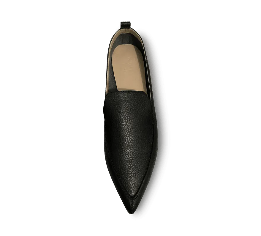 Octavia Beveled Heel Loafer