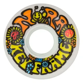 OJ Wheels Nora Vasconcellos Flowers Keyframe White 54mm 87a