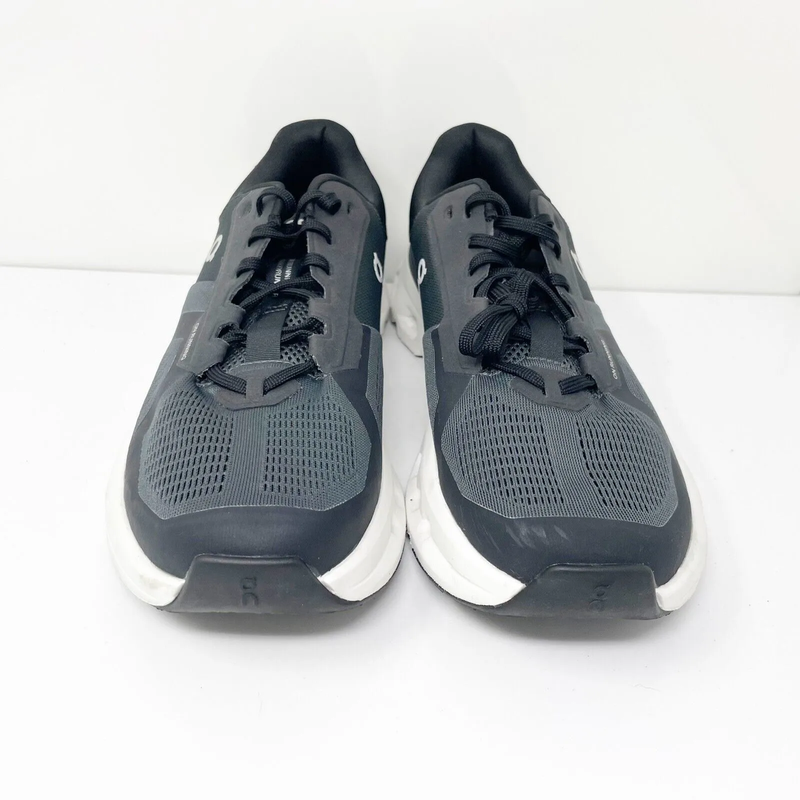 On Mens Cloudrunner 2 Black Running Shoes Sneakers Size 10