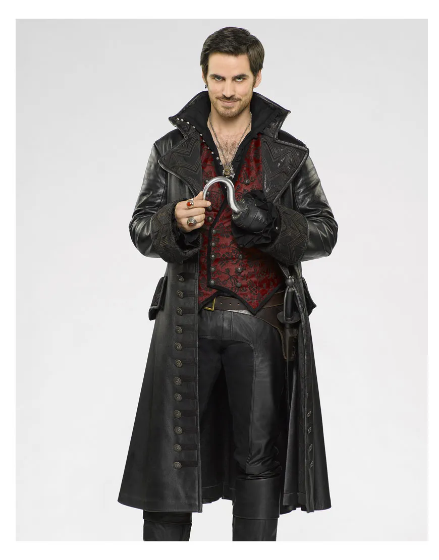 Once Upon a Time Captain Hook Jacket - UJackets