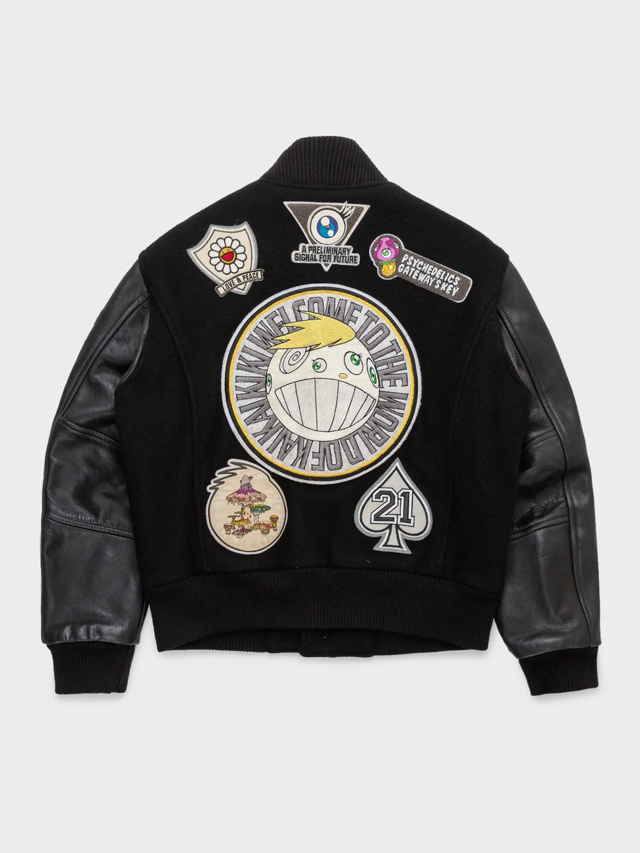 Patchwork Varsity Jacket