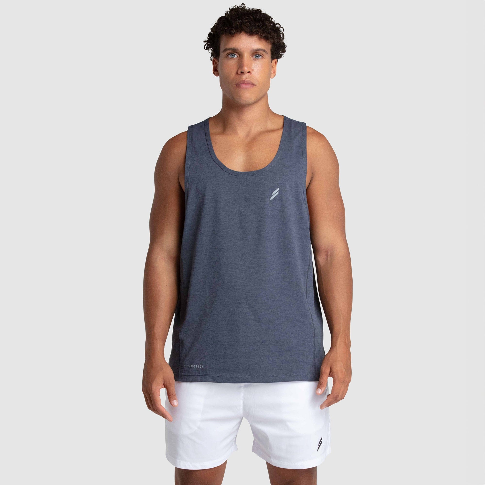 Puremotion Singlet V3 - Charcoal Blue