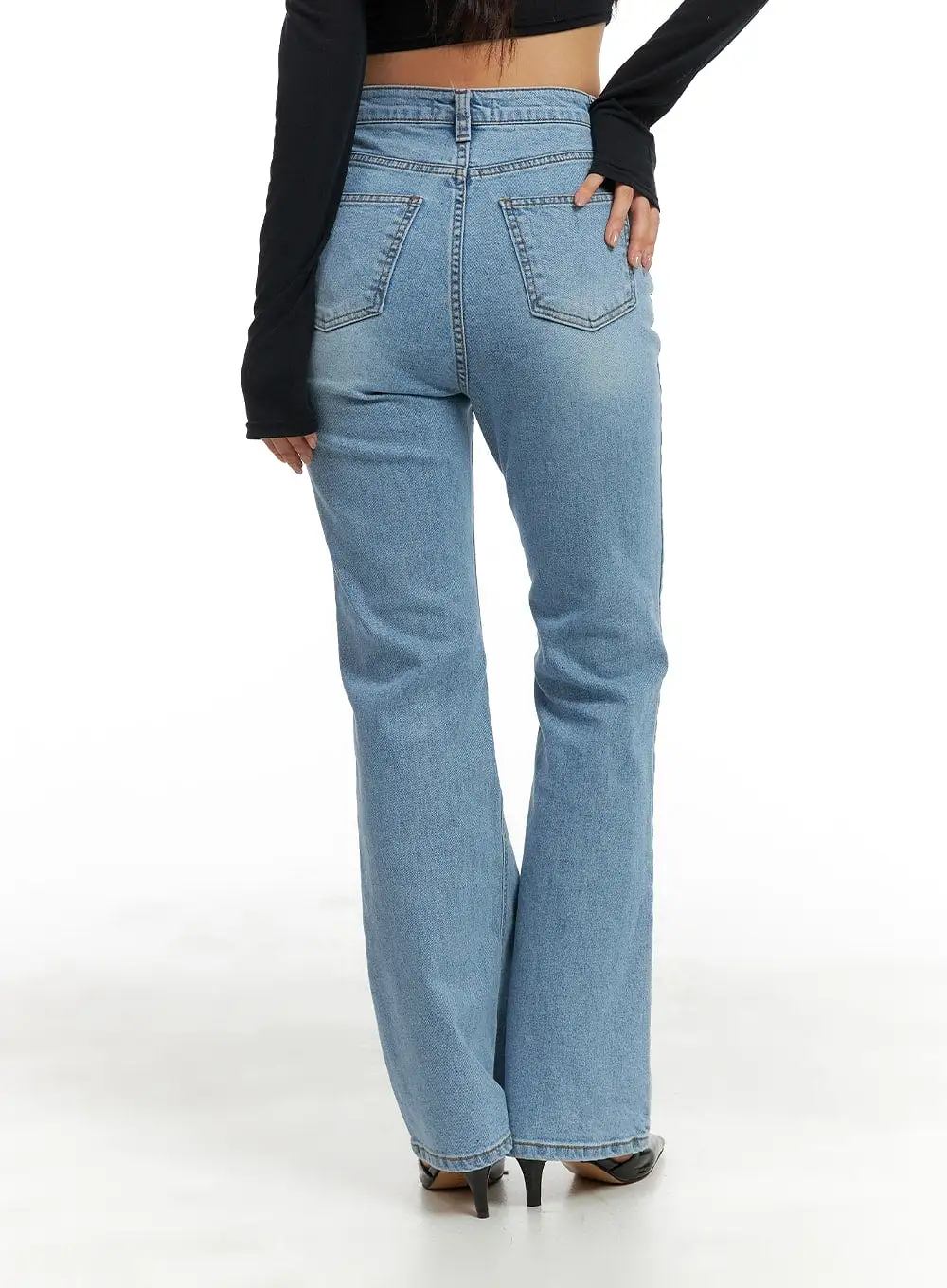 Recycled Slim Bootcut Jeans CM420