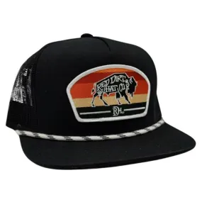 Red Dirt Black Buddy Buffalo Cap