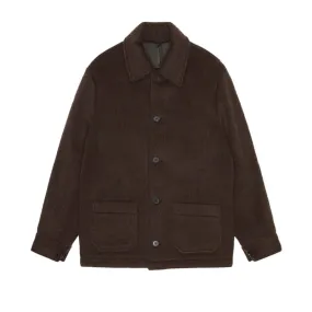 Reno Wool Coat - Dark Brown