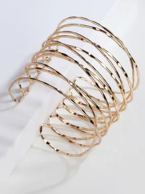 Row Detail Cuff Bracelet