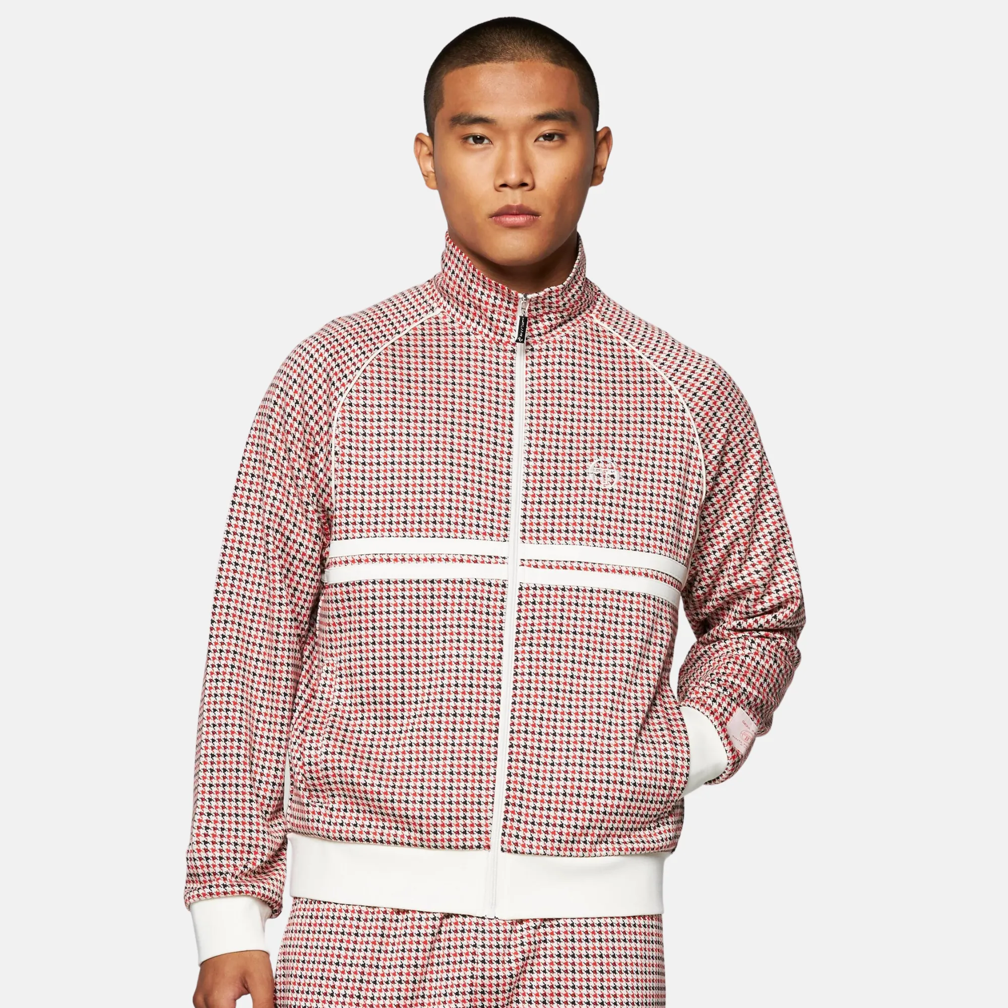 Sergio Tacchini Dallas Houndstooth Track Jacket