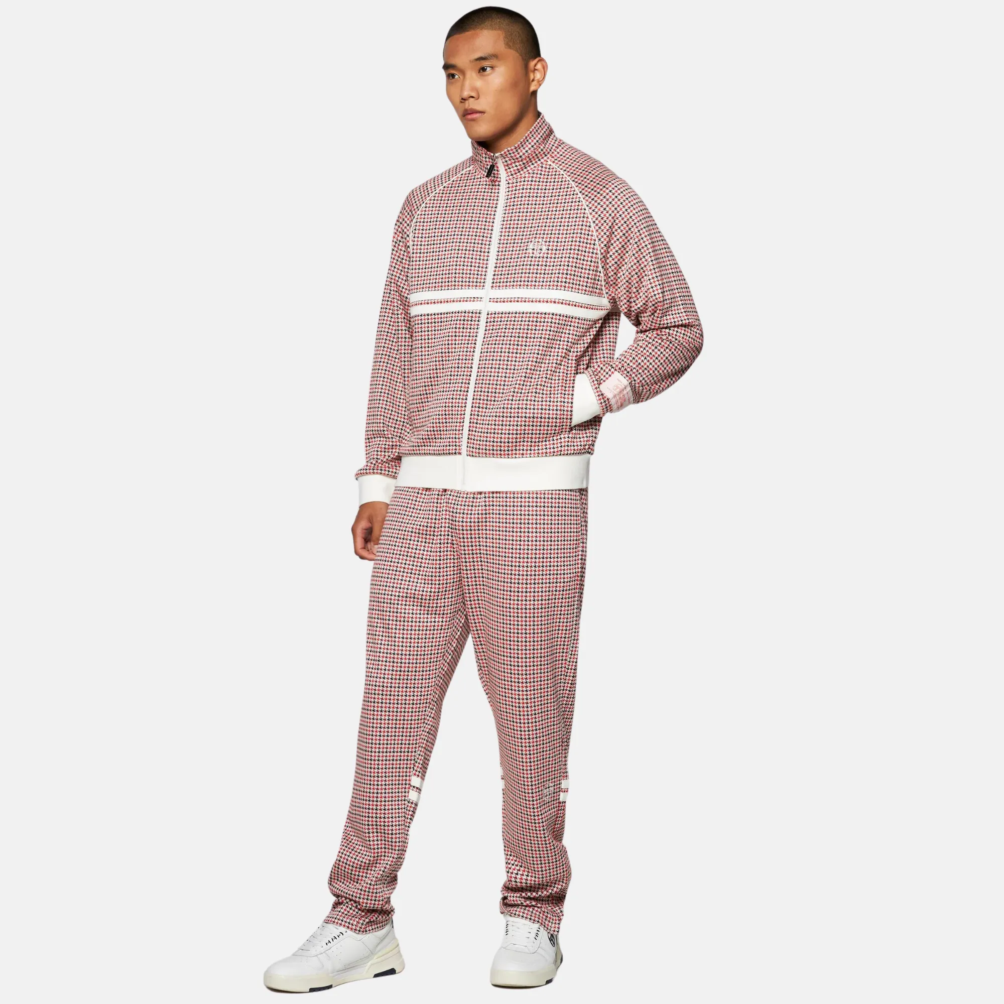 Sergio Tacchini Dallas Houndstooth Track Jacket