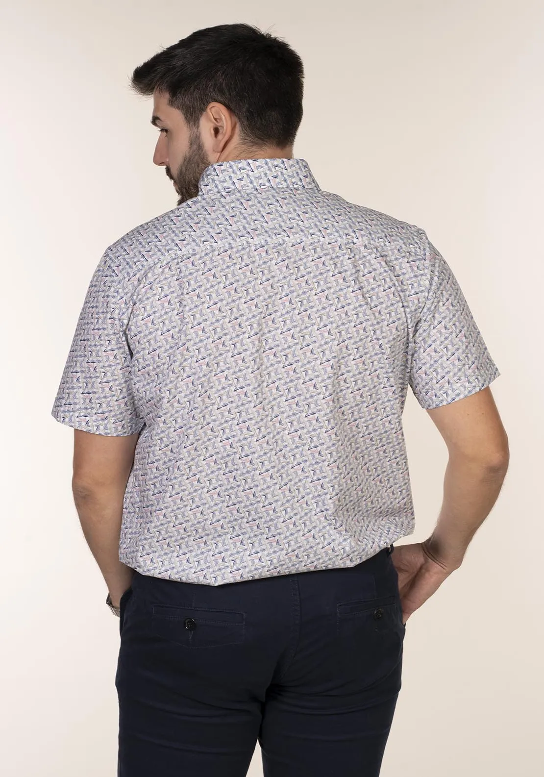 Short Sleeve Print Shirt