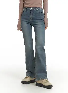 Slim Fit Bootcut Jeans CJ426