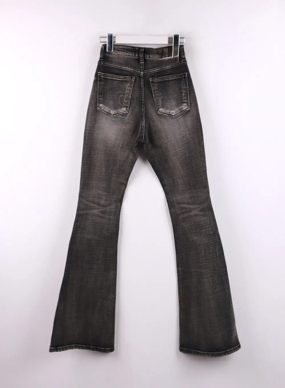 Slim Washed Denim Bootcut Jeans CF407