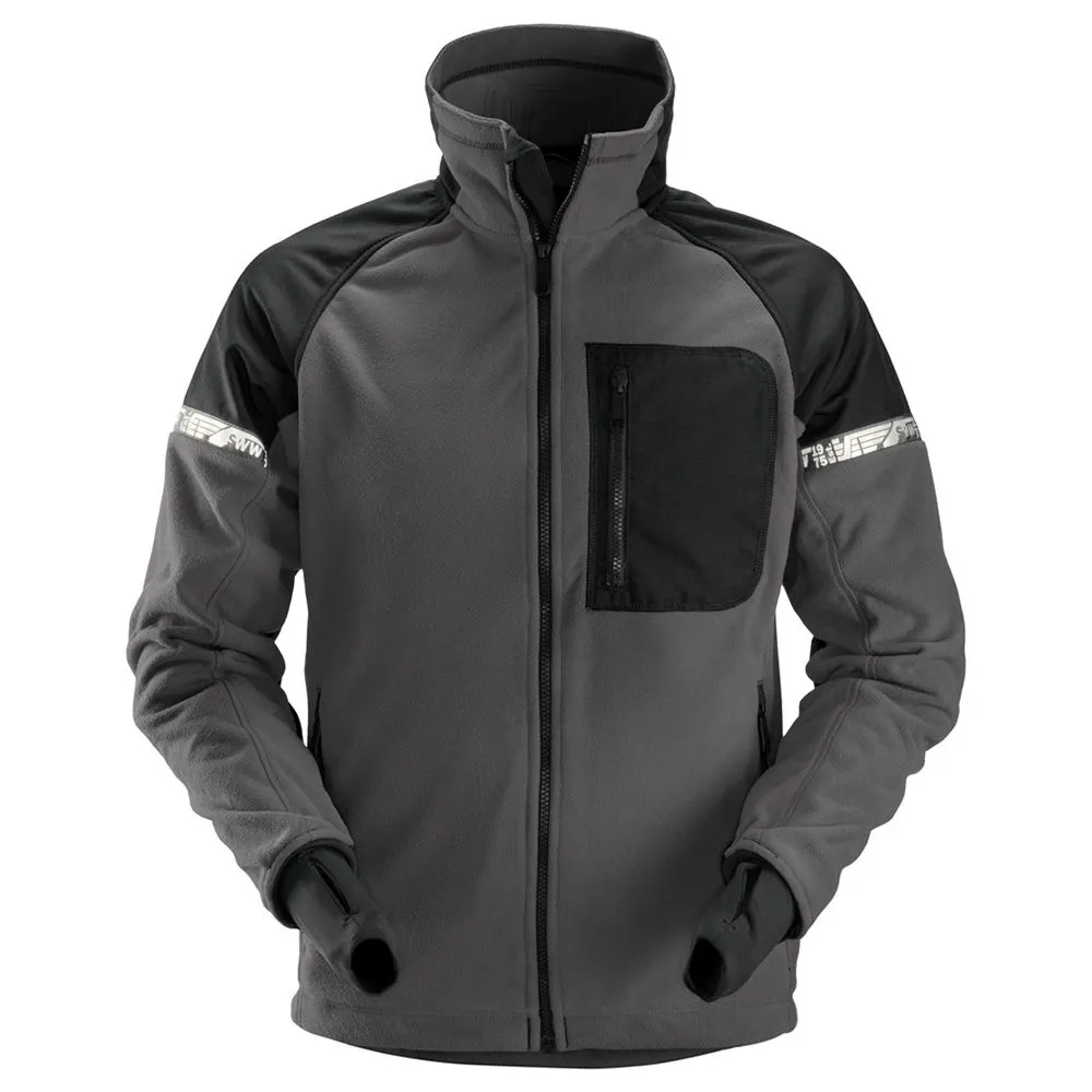 Snickers 8005 AllroundWork, Windproof Fleece Jacket - Steel Grey