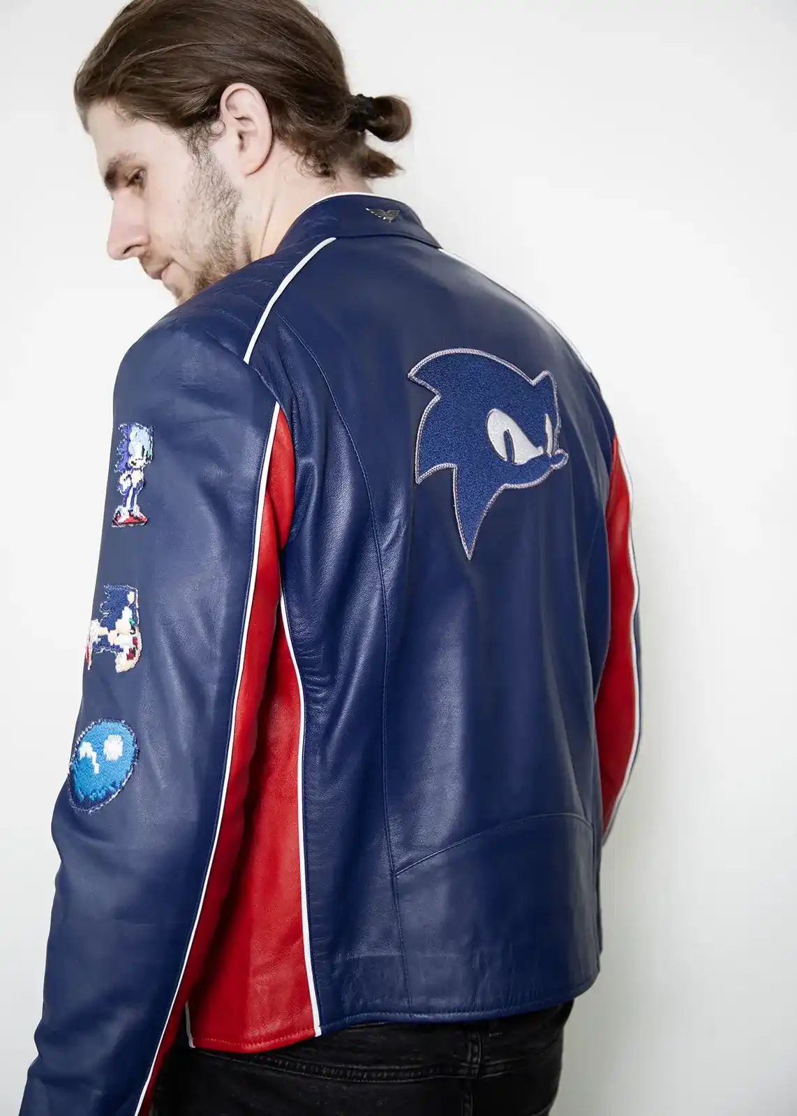 Sonic Jacket | The Hedgehog Bomber Leather Jacket