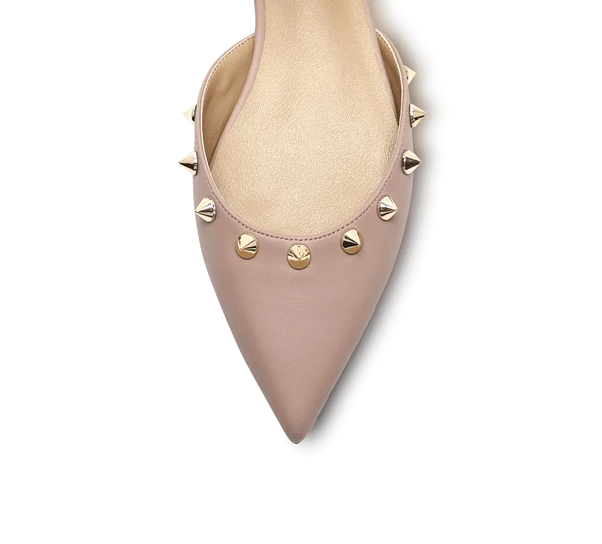 Spiky D'orsay Flats