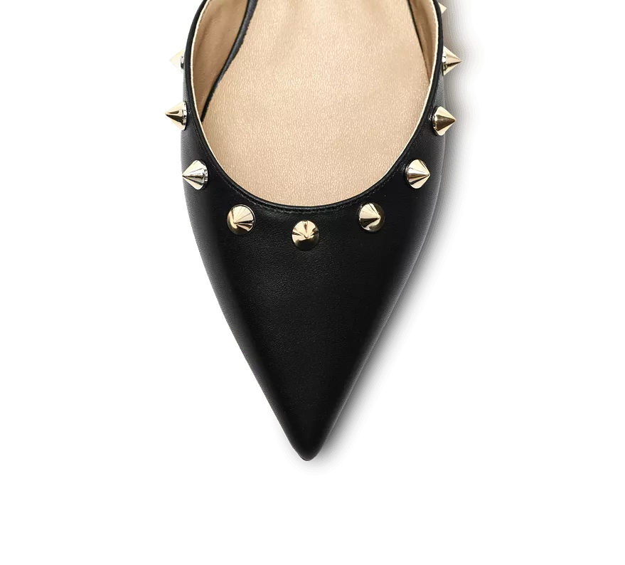 Spiky D'orsay Flats