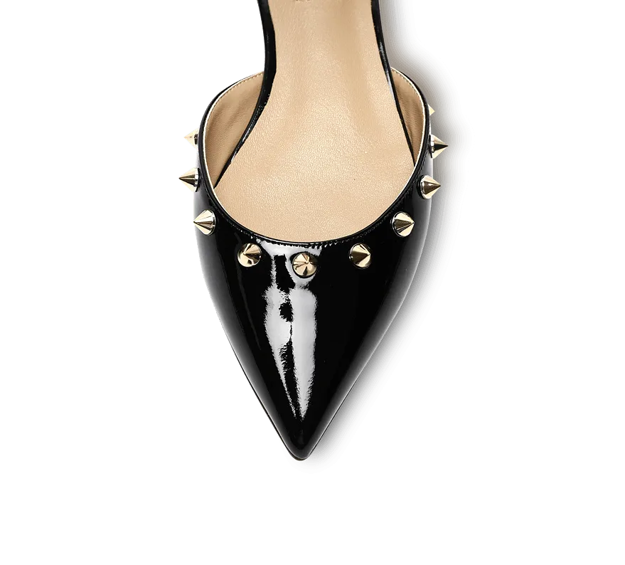 Spiky D'orsay Flats