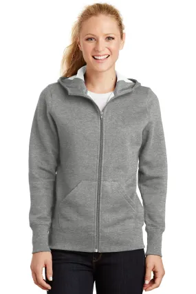 Sport Tek Ladies Full Zip Hooded Fleece Jacket L265 SKU: L265