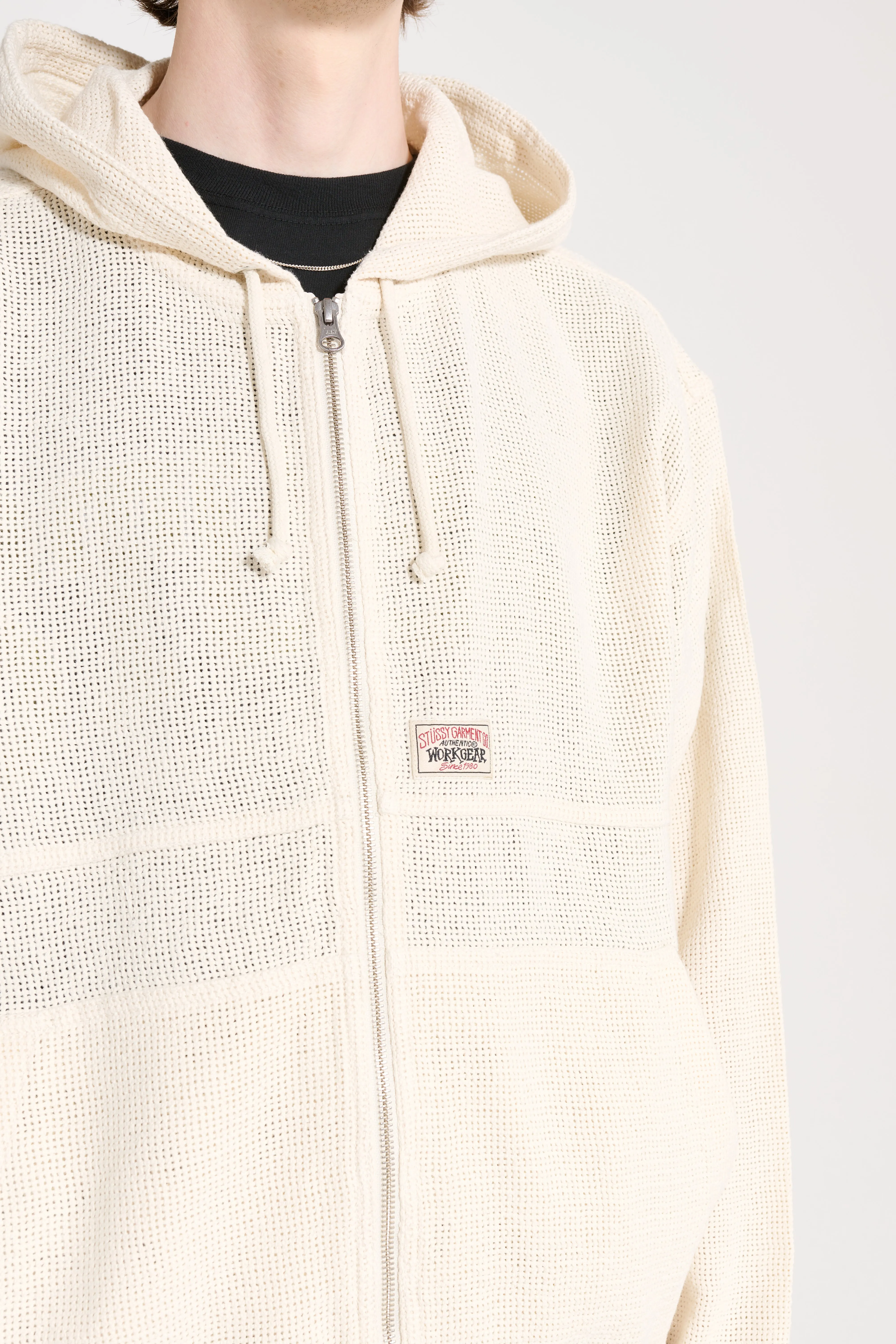 Stüssy Work Jacket Cotton Mesh Bone