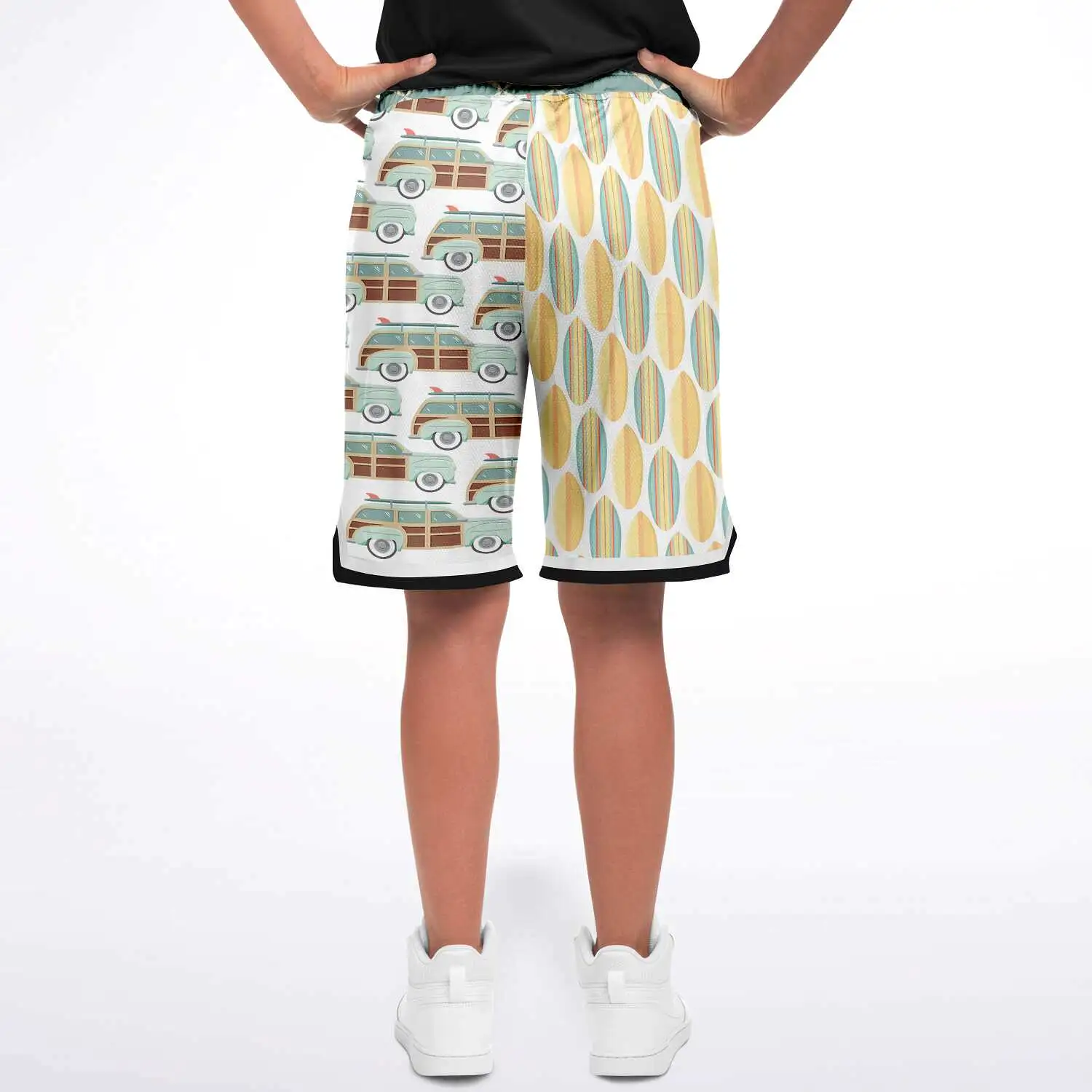 Surf's Up Unisex Basketball Shorts