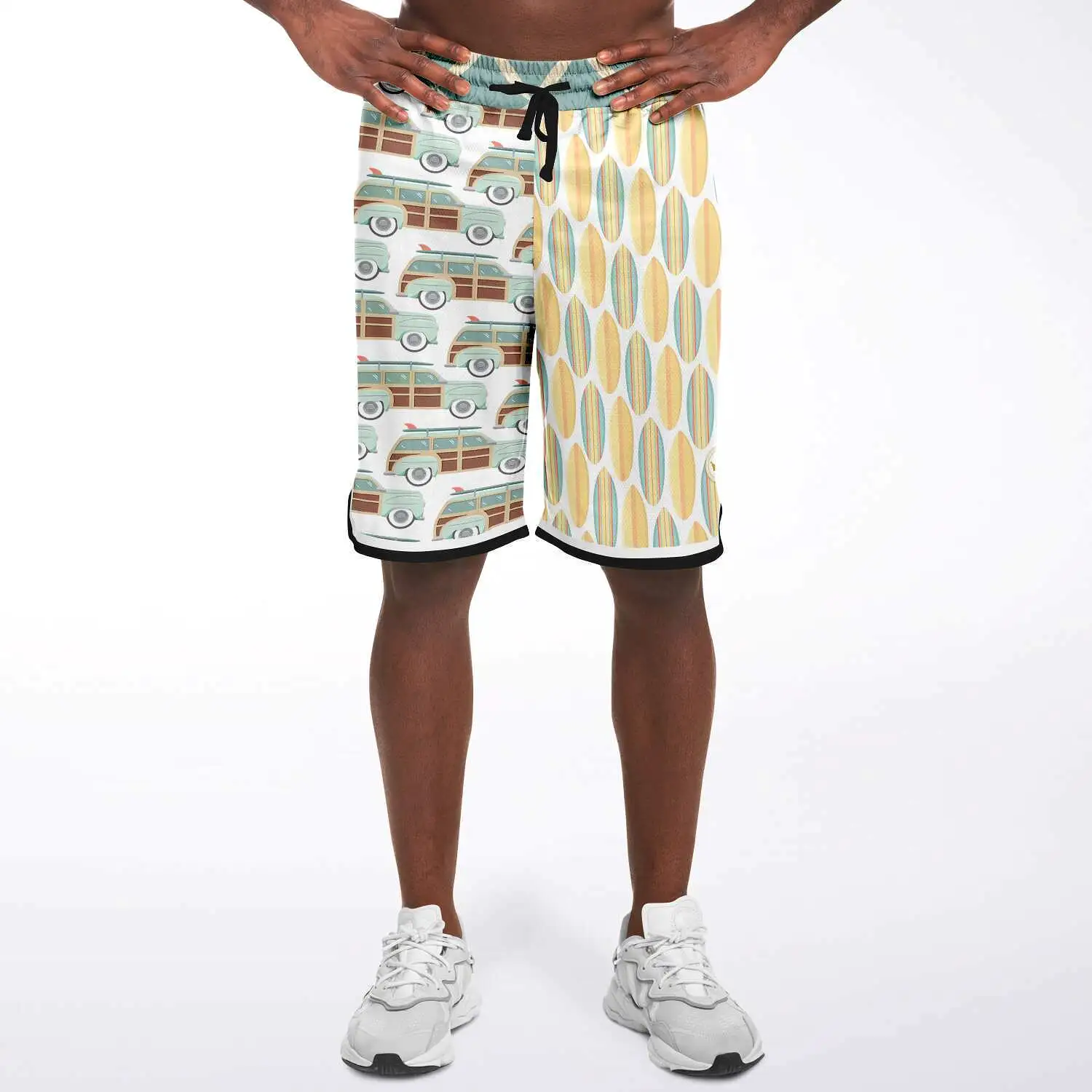 Surf's Up Unisex Basketball Shorts