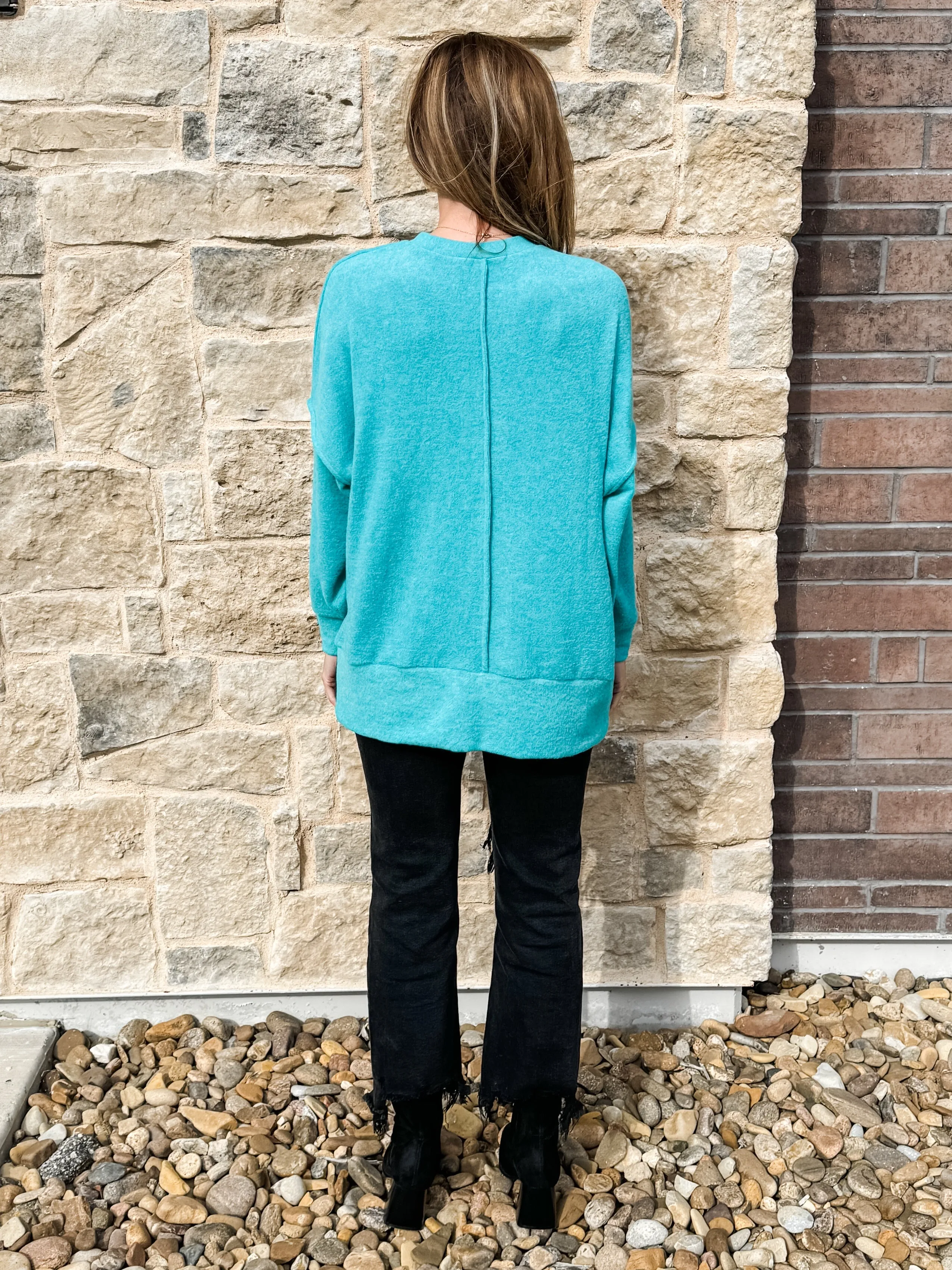 Sydney Sweater |TEAL|