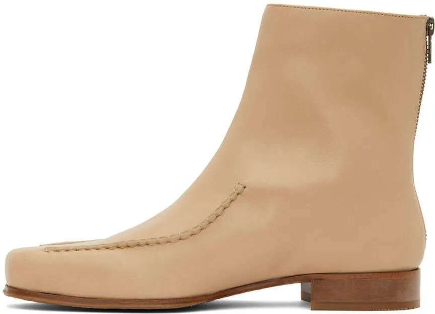 Séfr Beige Lucky Boots