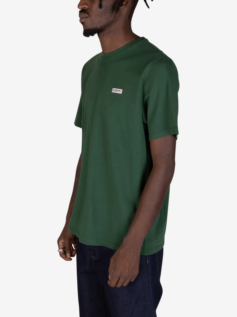 T-shirt main verde