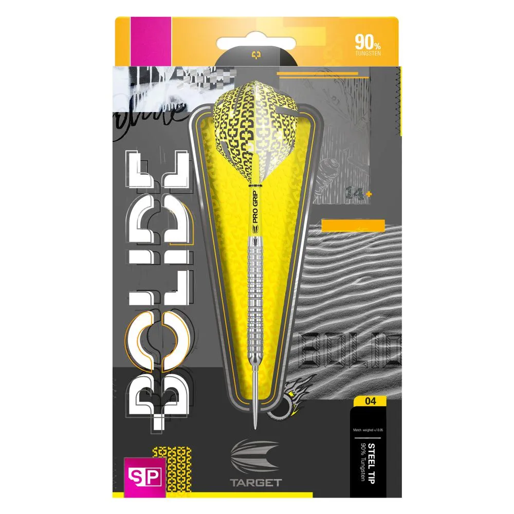 Target Bolide 04 90% Tungsten Steel Tip Darts